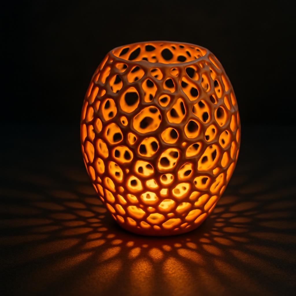 Lampe voronoï