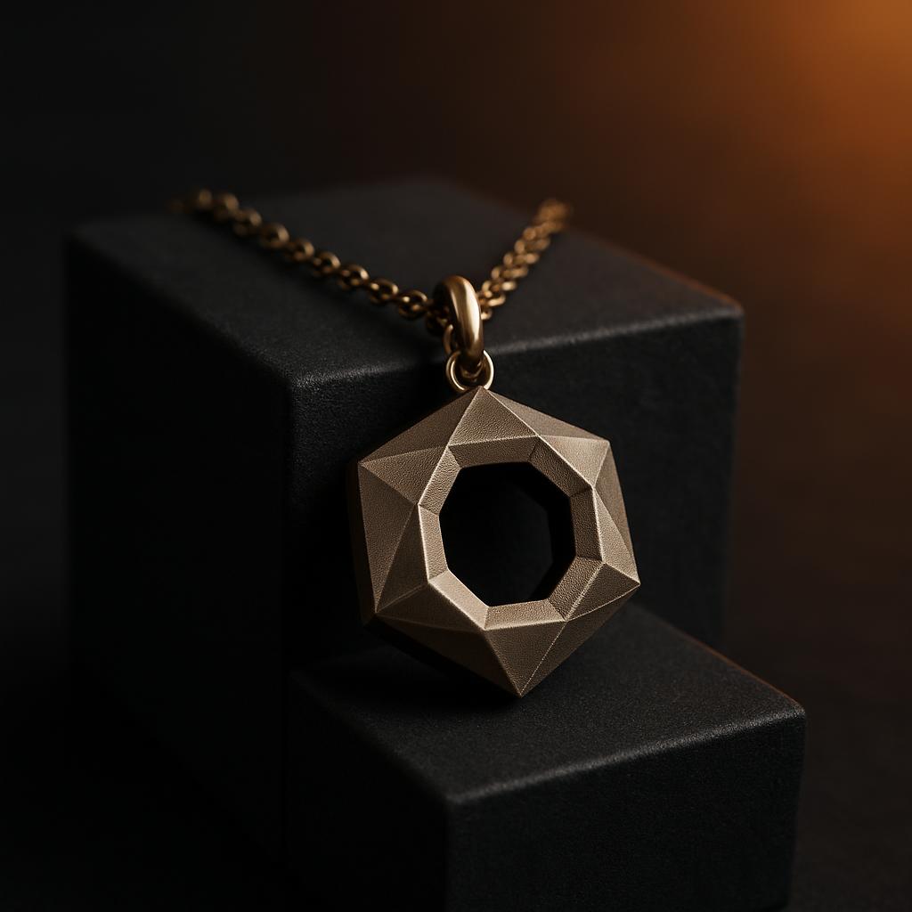 Pendentif hexagonal